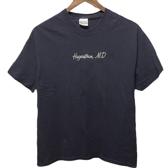 Hanes Other - Hagerstown Maryland embroidered short sleeve crewneck casual 90s Y2K T-shirt